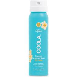 Coola Classic Sunscreen Spray Broad Spectrum SPF 30 [Travel Size] Pina Colada 2fl oz